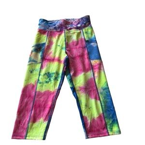 Fashion Nova Women's High Rise Leggins. SZ: S/M.Tie dye.